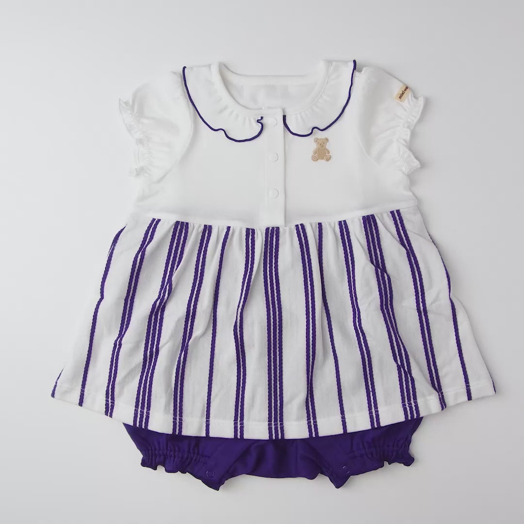 Dress-Style Layered Shortall
