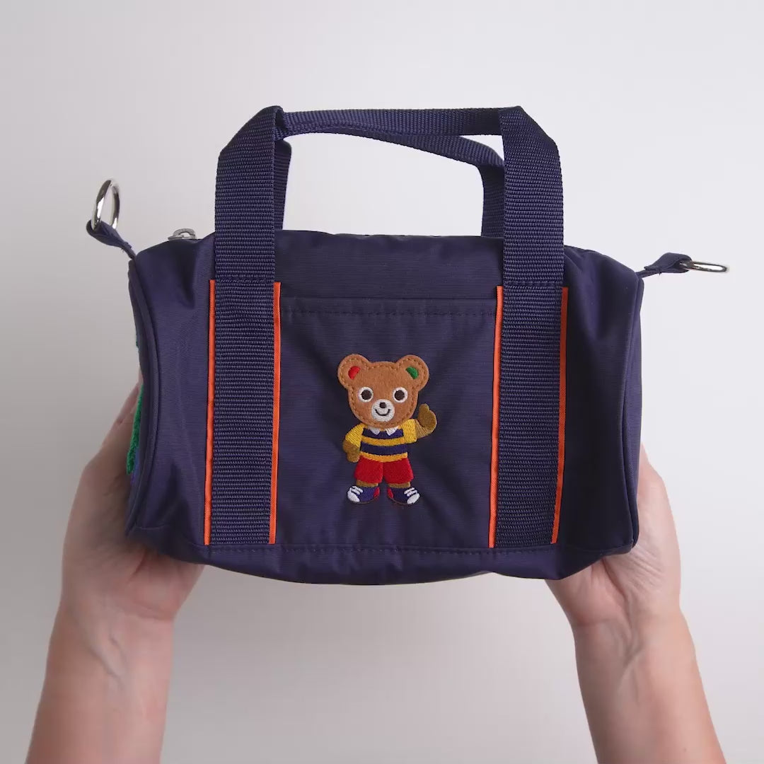 Sports Collection 2-Way Barrel Shoulder Bag