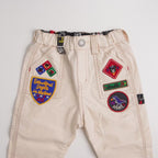Double_B Back-Satin Utility Painter Trousers