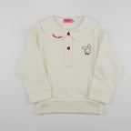 Chieco Saku Embroidered Collared Wool-Blend Jumper