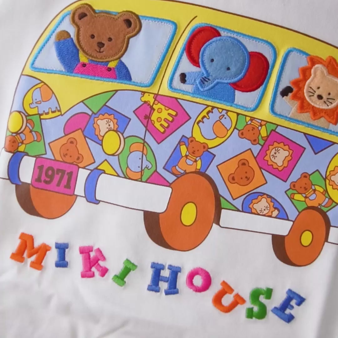 Animal Bus Embroidery Tee
