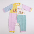 MIKI HOUSE Bear Double-Layer Cotton All-in-One