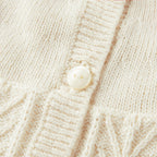 Chieco Saku Cardigan with Popcorn Stitches